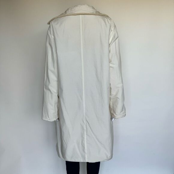Authentic Fendi Vintage Ivory Cream Natural Mohair Wool Blend Knit Coat 42 XS - Picture 9 of 17